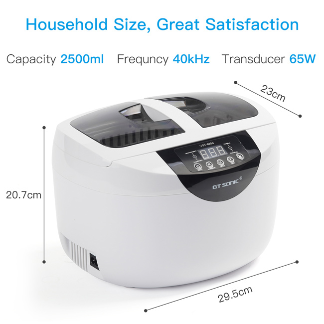 GT SONIC Electric Ultrasonic C - Ultrasonic Jewelry Cleaner Digital Timer recension och pris
