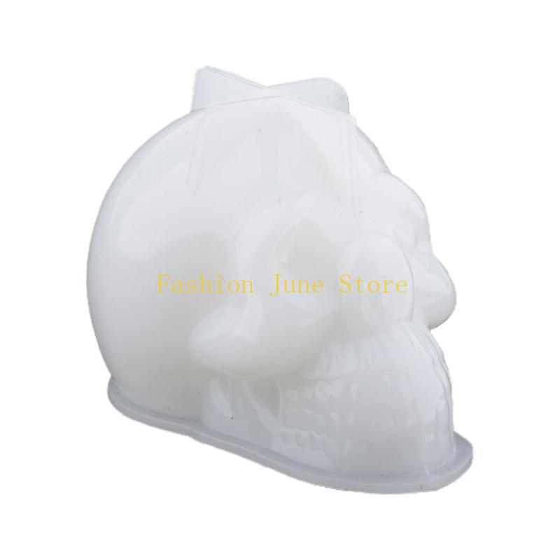 N5KA Skull Epoxy Resin Mold Ha - Casting Mold Jewelry Silicone Rubber recension och pris
