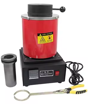 2kg Mini Portable Metal Gold a - Gold Melting Furnace Crucible 2Kg recension och pris