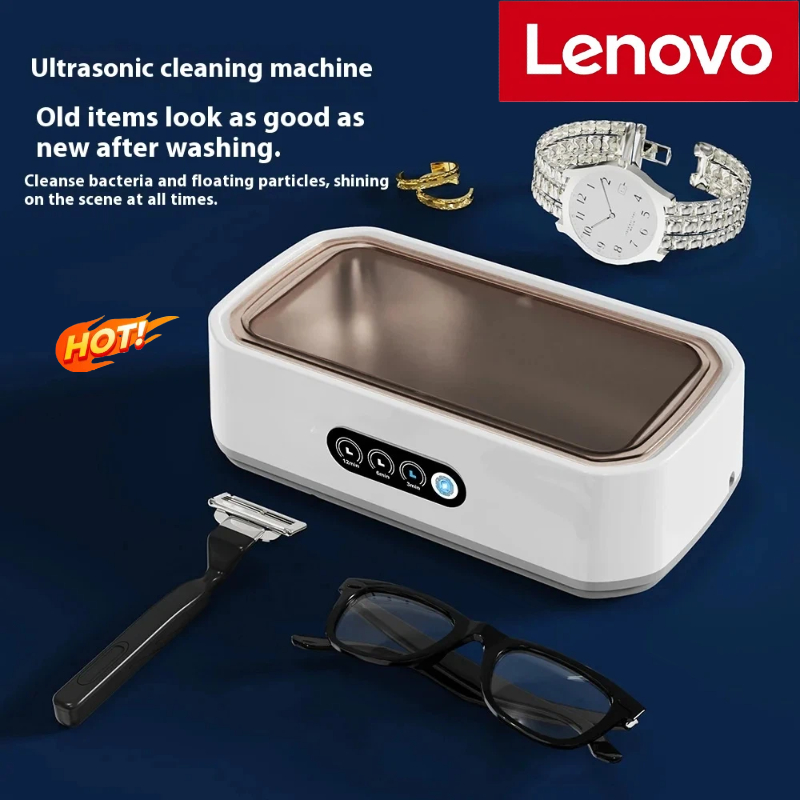 Lenovo Ultrasonic Cleaner Mach - Ultrasonic Cleaner Machine Glasses Denture recension och pris