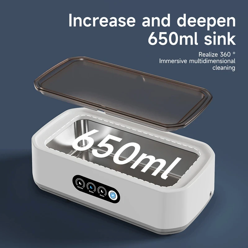 Lenovo Ultrasonic Cleaner Mach - Ultrasonic Cleaner Machine Glasses Denture recension och pris