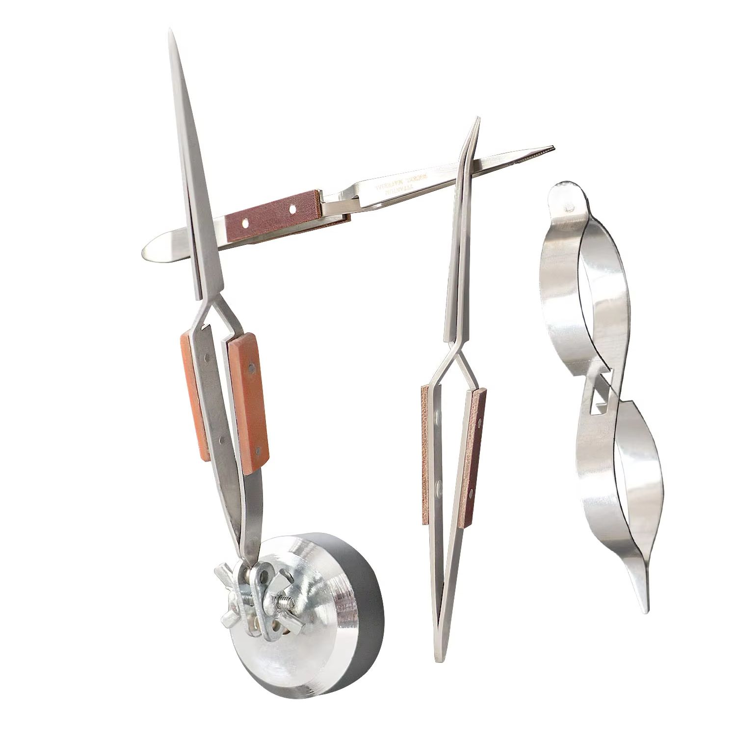 Jewelry Third Hand Tool with C - Third Hand Soldering Tweezers Base recension och pris