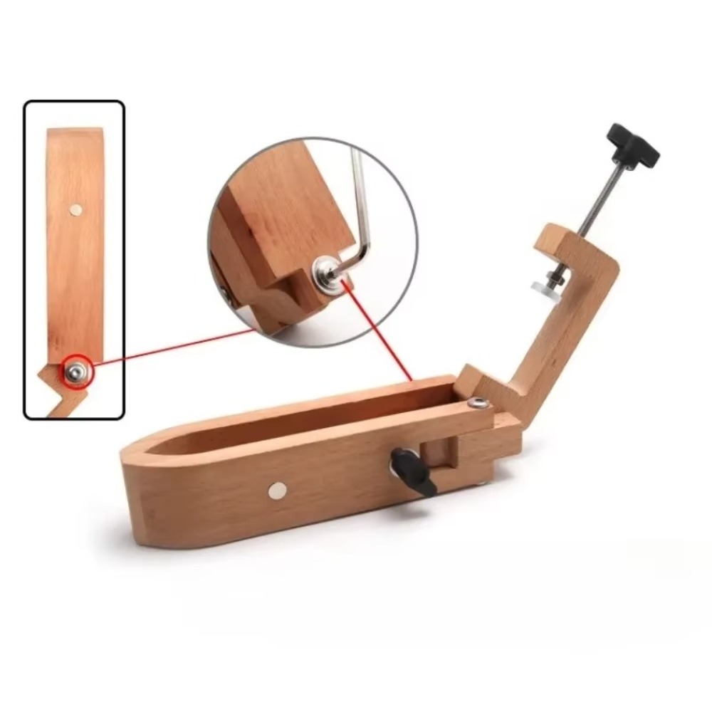 1pc Wooden Ring Clamp Jewelry  - Ring Clamp Wood Jewelry Setting Tool recension och pris
