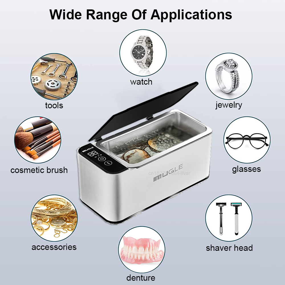 Ultrasonic Cleaner Ultrasound  - Ultrasonic Cleaner Machine Glasses Denture recension och pris