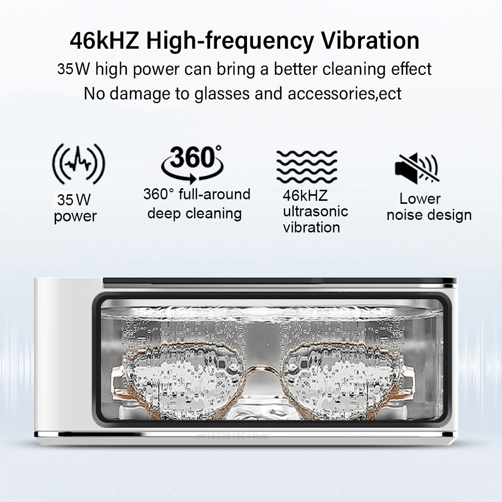 Ultrasonic Cleaner Ultrasound  - Ultrasonic Cleaner Machine Glasses Denture recension och pris